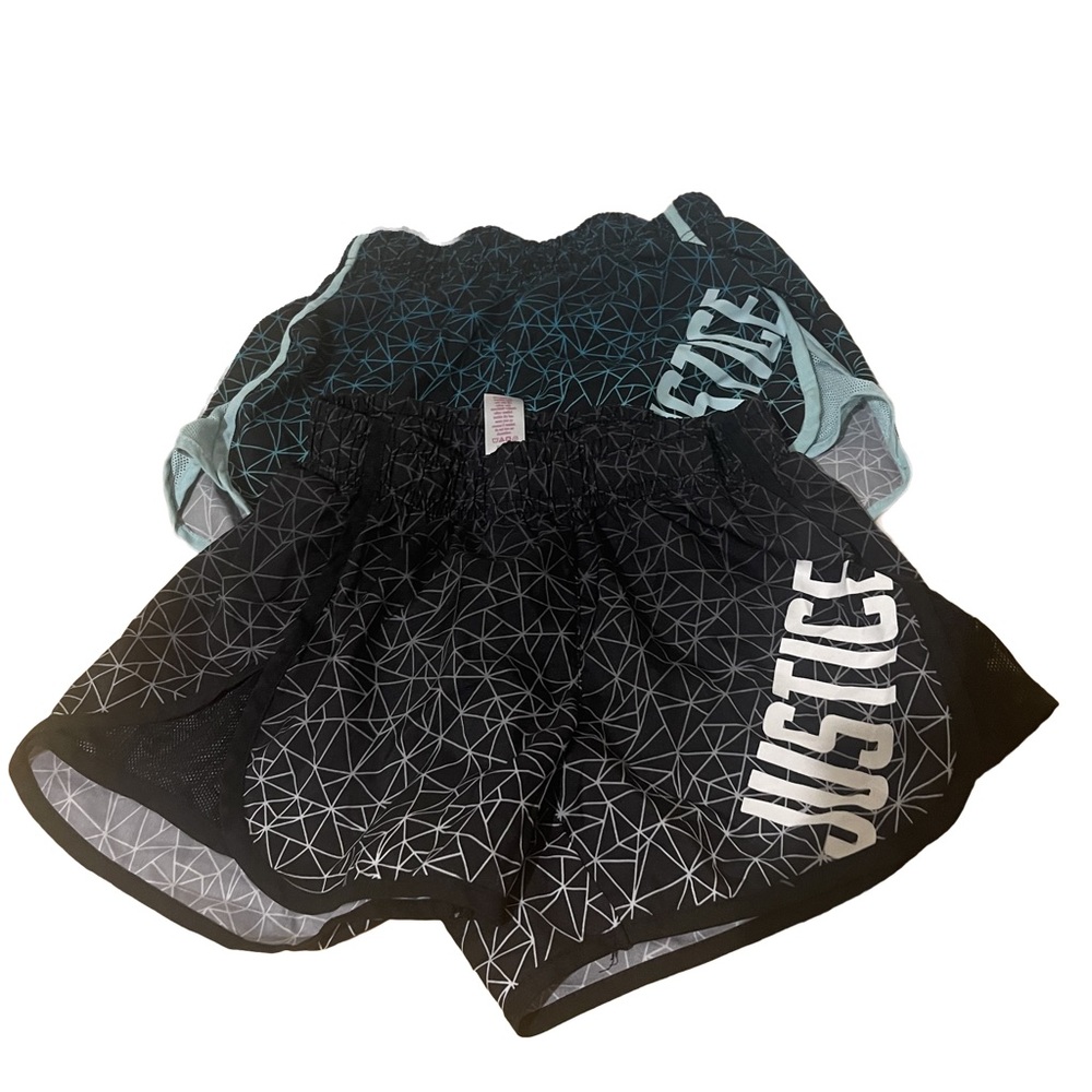 Justice Athletic Shorts 2 pairs
